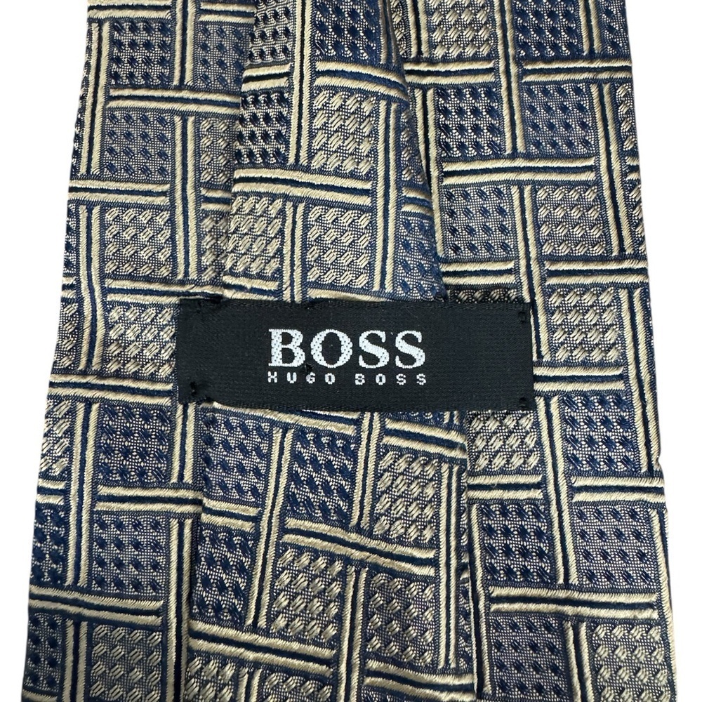Hugo Boss - Menβs Silk Patterned Tie - Picture 2 of 3